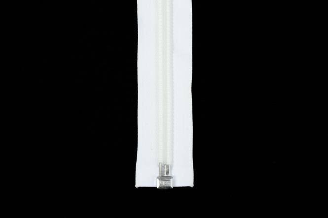 YKK spiraal rits 10 mm deelbaar wit, 100 cm