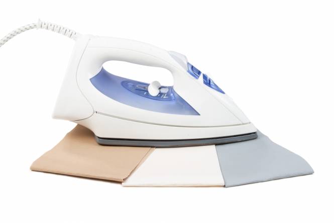 Opstrijkbaar reparatiedoek grijs tentdoek