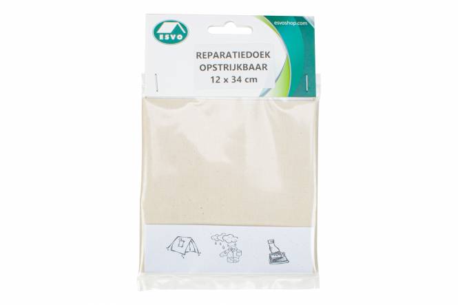 Zeltstoff Reparatursatz weiß
