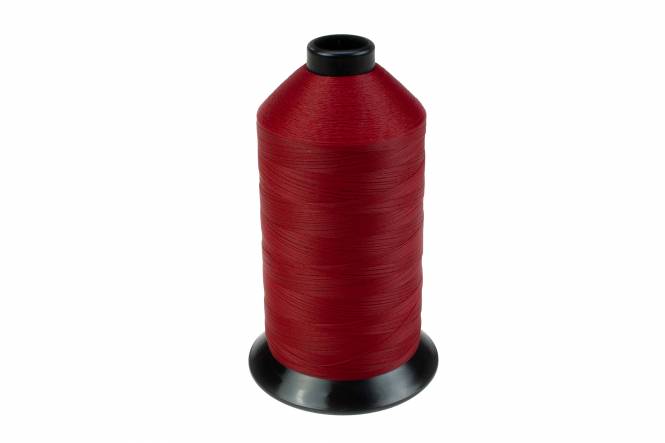Polyester garen, Dabond 2000 V69 Coats / Heminway & Bartlett, dikte 40, ca. 5000 m, bordeauxrood