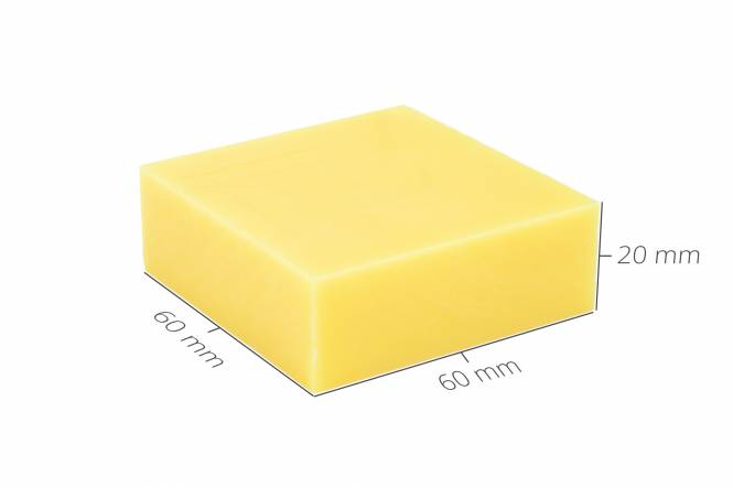 Die-cut block for hollow punch