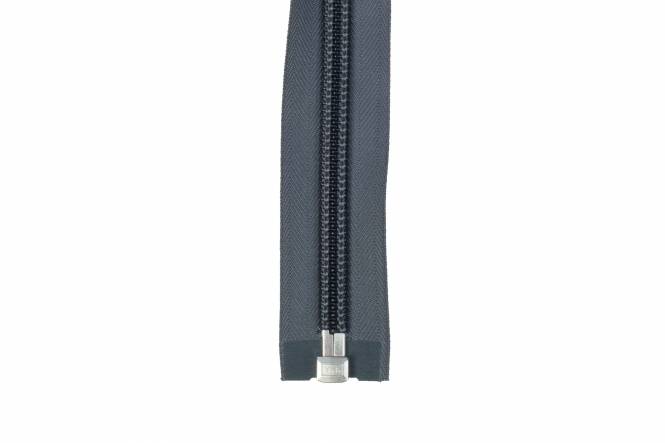 YKK Spiralreißverschlüsse 10 mm teilbar grau, 250 cm