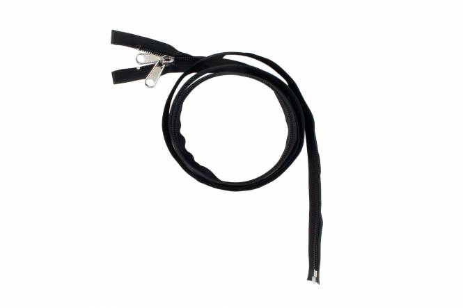 YKK Spiralreißverschlüsse 10 mm teilbar schwarz, 300 cm
