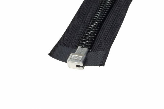 YKK Spiralreißverschlüsse 10 mm teilbar schwarz, 300 cm