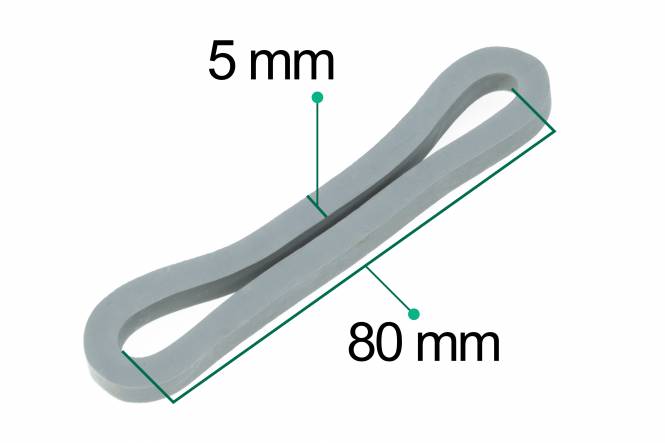 Gummiring 8 cm