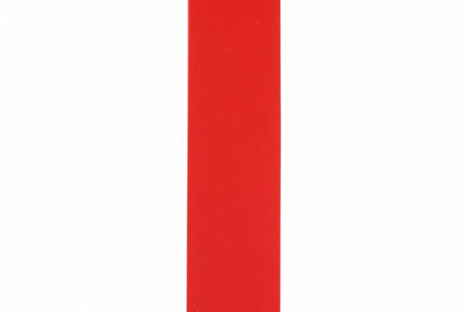 Biesband 18 mm kunstleder rood