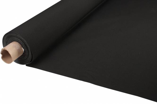 ESVO Monaco, stof voor buitenkussens en bootkussens, 140 cm, black 1000