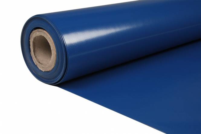 Verstärktes PVC für Abdeckplane und mehr, blau 650 Gr./M²