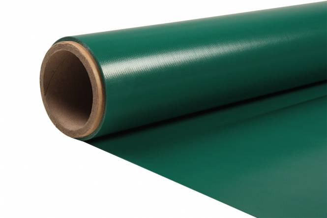 Verstärktes PVC für Abdeckplane und mehr, grün 650 Gr./M²
