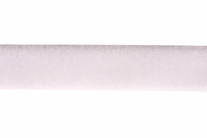Klettband 25 mm weiß, weiche Seite, Flausch