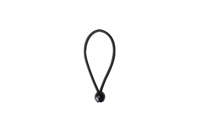 Koordelastiek 6 mm met knop