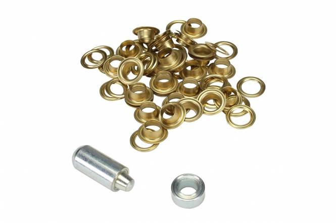 Set ESVO zeilringen 10 mm messing