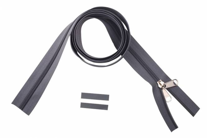 YKK rits 6 mm, niet deelbaar