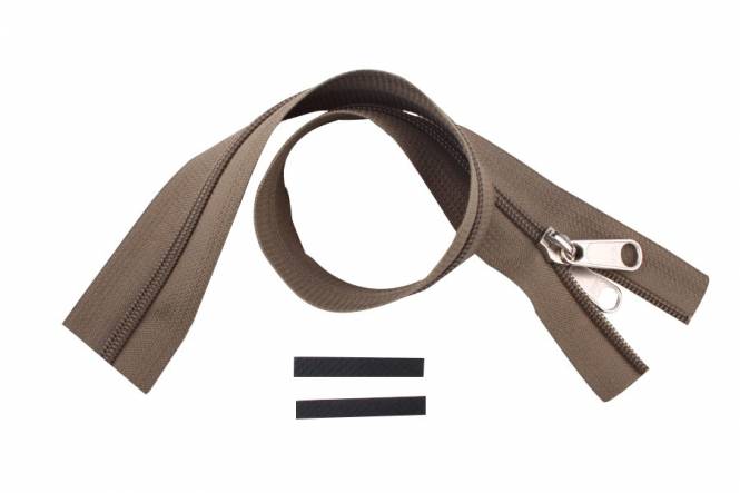 YKK rits 6 mm, niet deelbaar