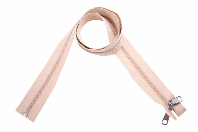 YKK rits 8 mm deelbaar beige