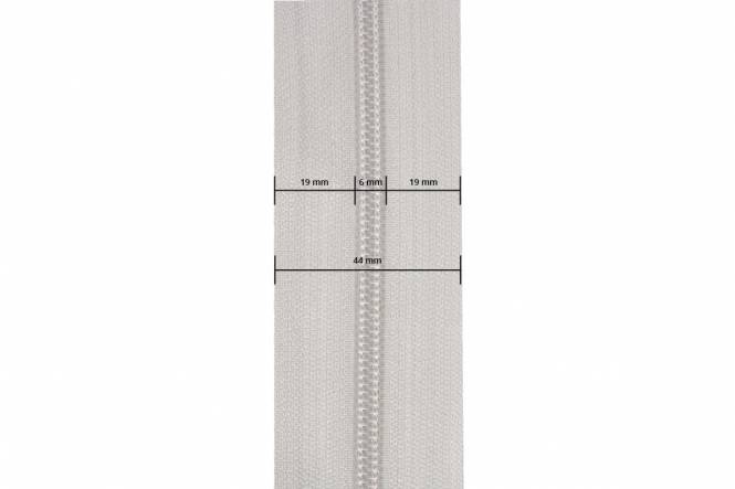 YKK rits 6 mm 2-weg niet deelbaar zwart