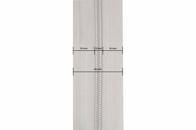 YKK ritsband per meter