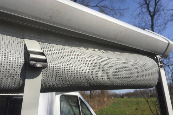 Sunblocker Fiamma and Omnistor grau 190 x 240 cm