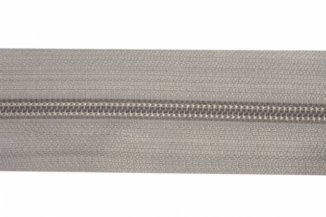 YKK ritsband 6 mm, lichtgrijs