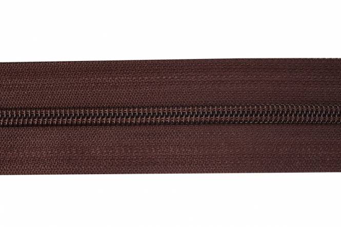 YKK rits 8 mm 2-weg X-vorm niet-deelbaar bruin