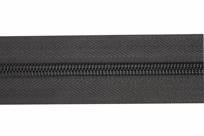 YKK Reißverschlüsse 8 mm nicht teilbar X-form grau