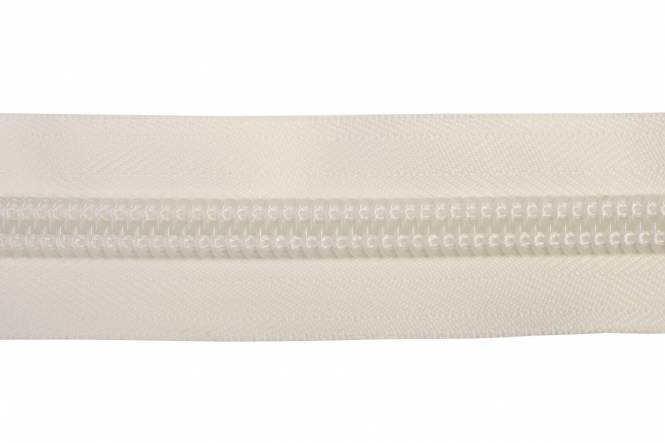 YKK rits 10 mm 2-weg niet deelbaar wit