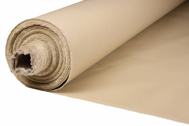 Zeltstoff Baumwolle für Zeltplane 280 Gr/M² 160 cm, beigegrün 69001 II Wahl