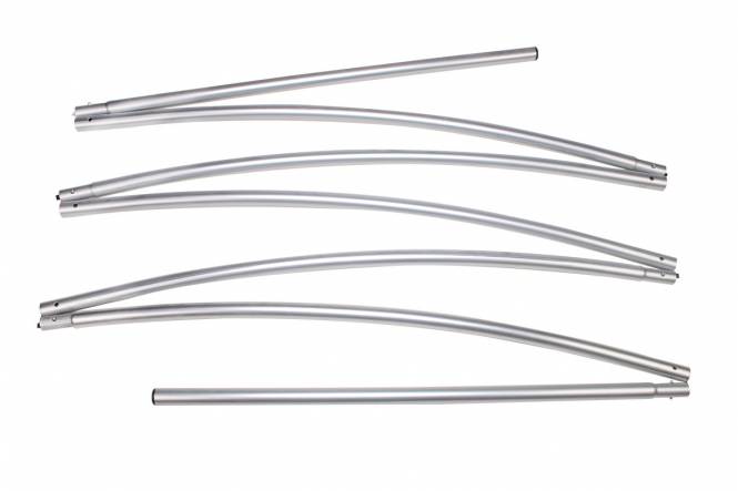 ESVO Bogengestänge vorgebogende Aluminium 350-370 cm