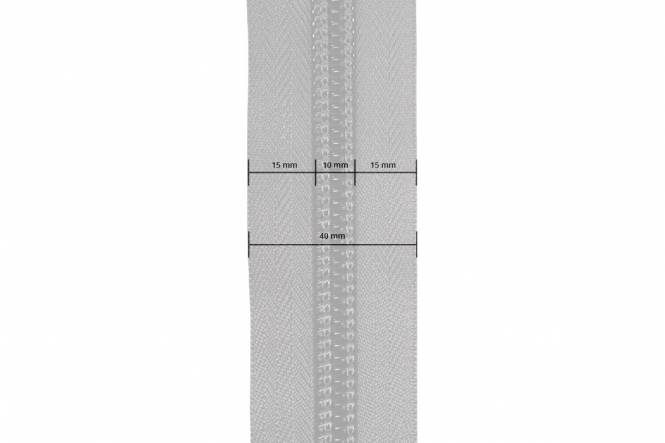 YKK Schieber 10 CF (10C) mit 1 Griff