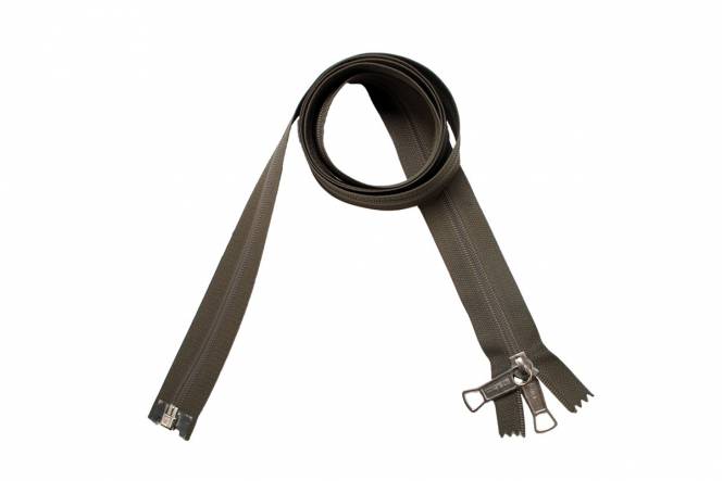 OPTI S 80 Reißverschlüsse 8 mm teilbar grau, 260 cm [CLONE]