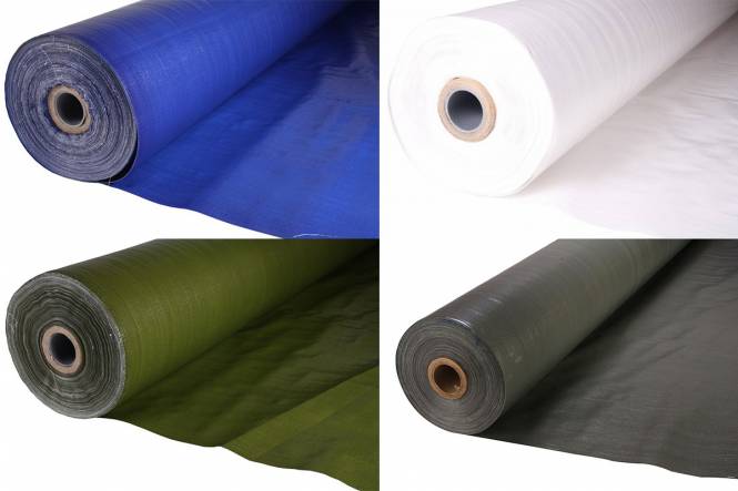 HDPE Abdeckplane RESTSTÜCKE, verschiedene Farben