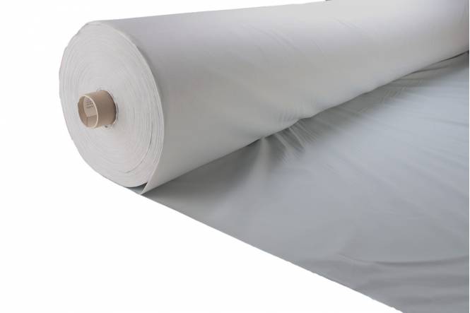 Stretch fabric waterproof. Silvergrey, 220 cm