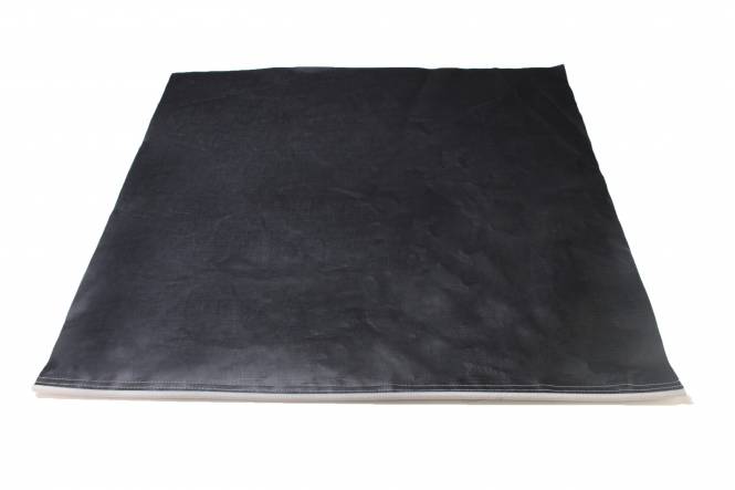 Radkastenabdeckung schwarz 80 cm