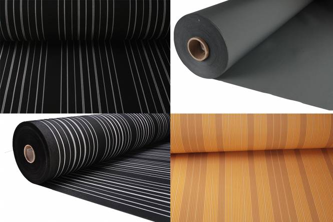 Tent fabric sun awning REMNANTS, various colours