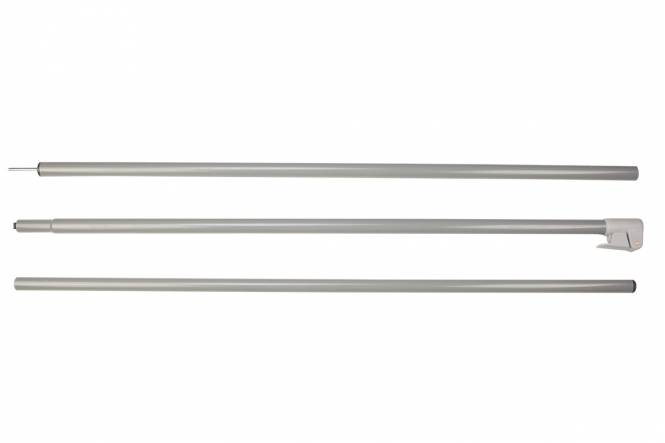 ESVO Teleskopierbare Aufstellstab 22/19 mm, 3 teilig 165-245 cm + Powergrip
