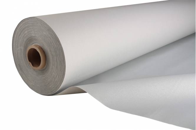 Gecoat zeildoek, 100% polyester, TenCate All Season WR-200, 170 cm, metallic grijs 77990