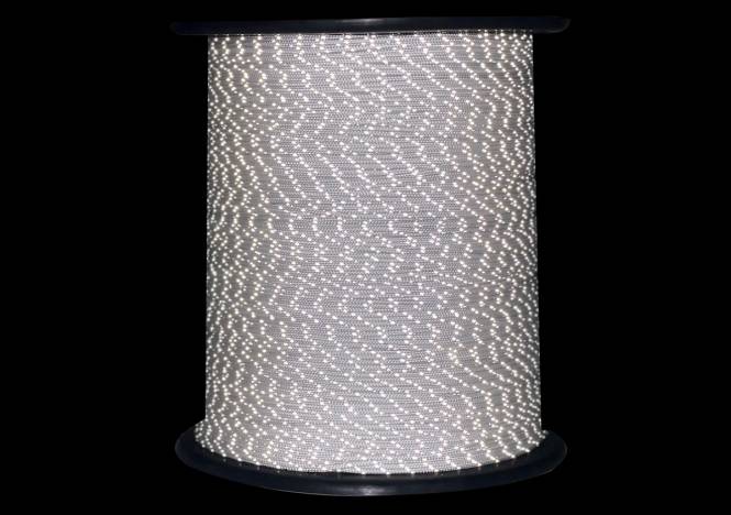 Scheerlijnkoord reflecterend 3,5 mm, wit