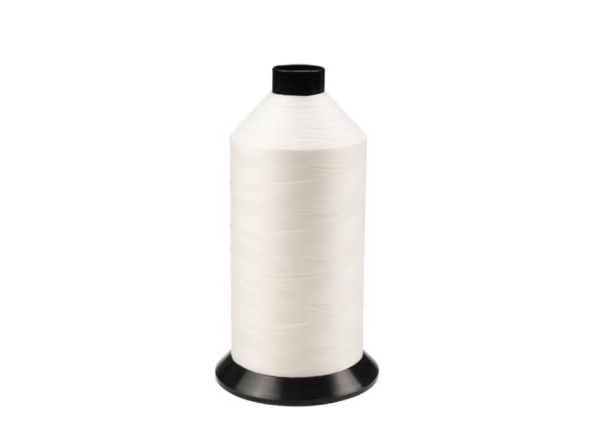 AMANN Outdoor-Pro Nähgarn polyester wasserabweisend, dicke 30, 2300 meter, weiß, 4-PACK