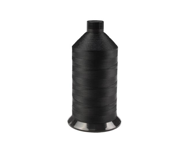 AMANN Outdoor-Pro Nähgarn polyester wasserabweisend, dicke 30, 2300 meter, schwarz, 4-PACK