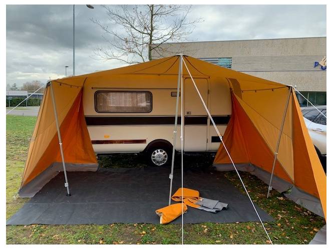 Atomatent luifel voor Levante / Lander caravan, op aanvraag