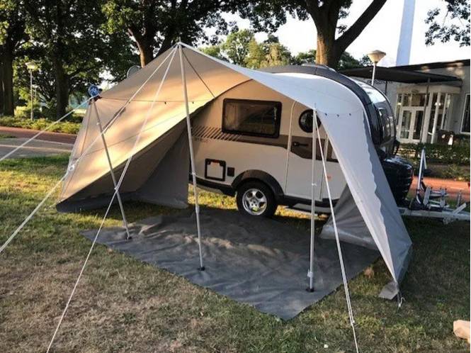 Atomatent luifel voor T@B caravan, op aanvraag