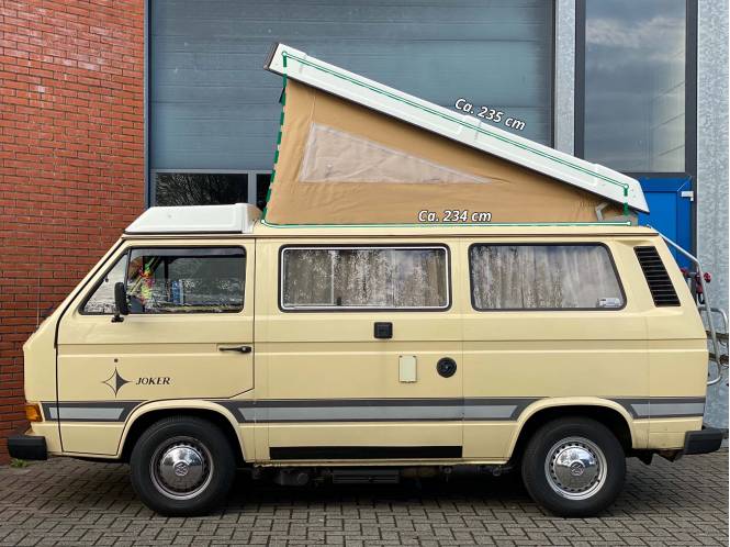 ESVO Hefdak voor Volkswagen T3 Westfalia, bouwjaar 1985 - 1989, beige 69745