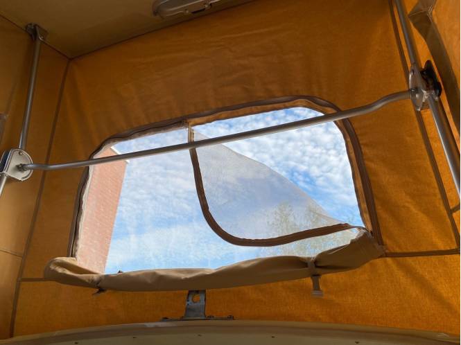 ESVO Hefdak voor Volkswagen T3 Westfalia, bouwjaar 1980 - 1984, lichtgrijs 69350
