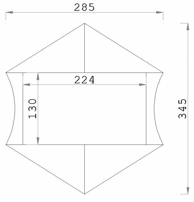 Light weight nylon tent Sleedoorn