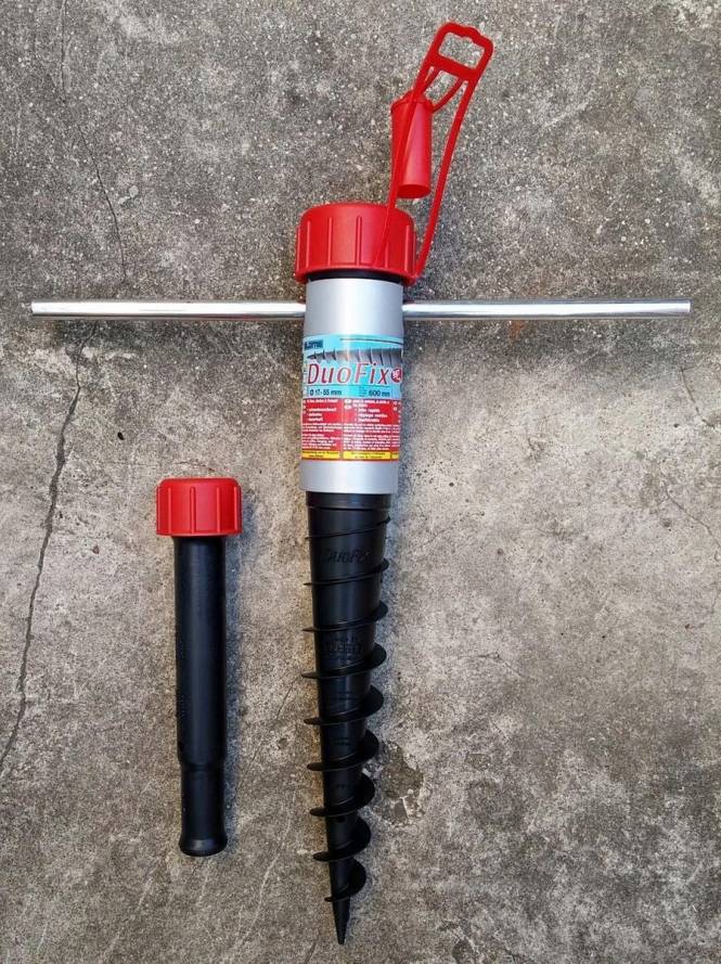 Bodenhülse DuoFix geeignet für Ø 17 bis 55 mm