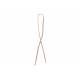 Schnürsenkel flach 45 cm, beige