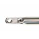 ESVO verstelbare stalen nokstok 22/19 mm 80-155 cm, 2-delig