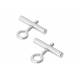 Kederöse, für Kederschiene mit Ø 5-6 mm, Set von 2 Stück