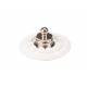 LOXX Snapert adhesive press fastener with screw for LOXX button, Ø 30 mm, white