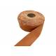 Tent fabric tape 50 mm, cognac